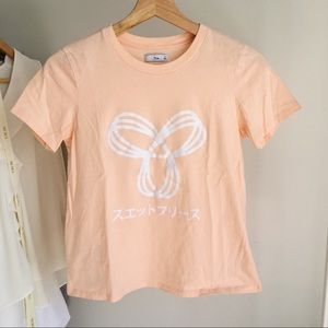 TNA Peach Coloured T Shirt